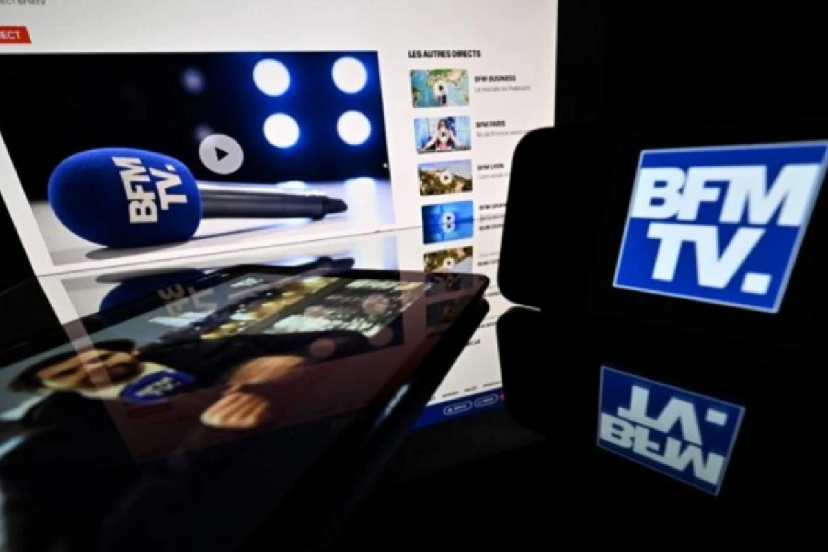 Fransada [["BFMTV"nin yayımı]] dayandırıldı