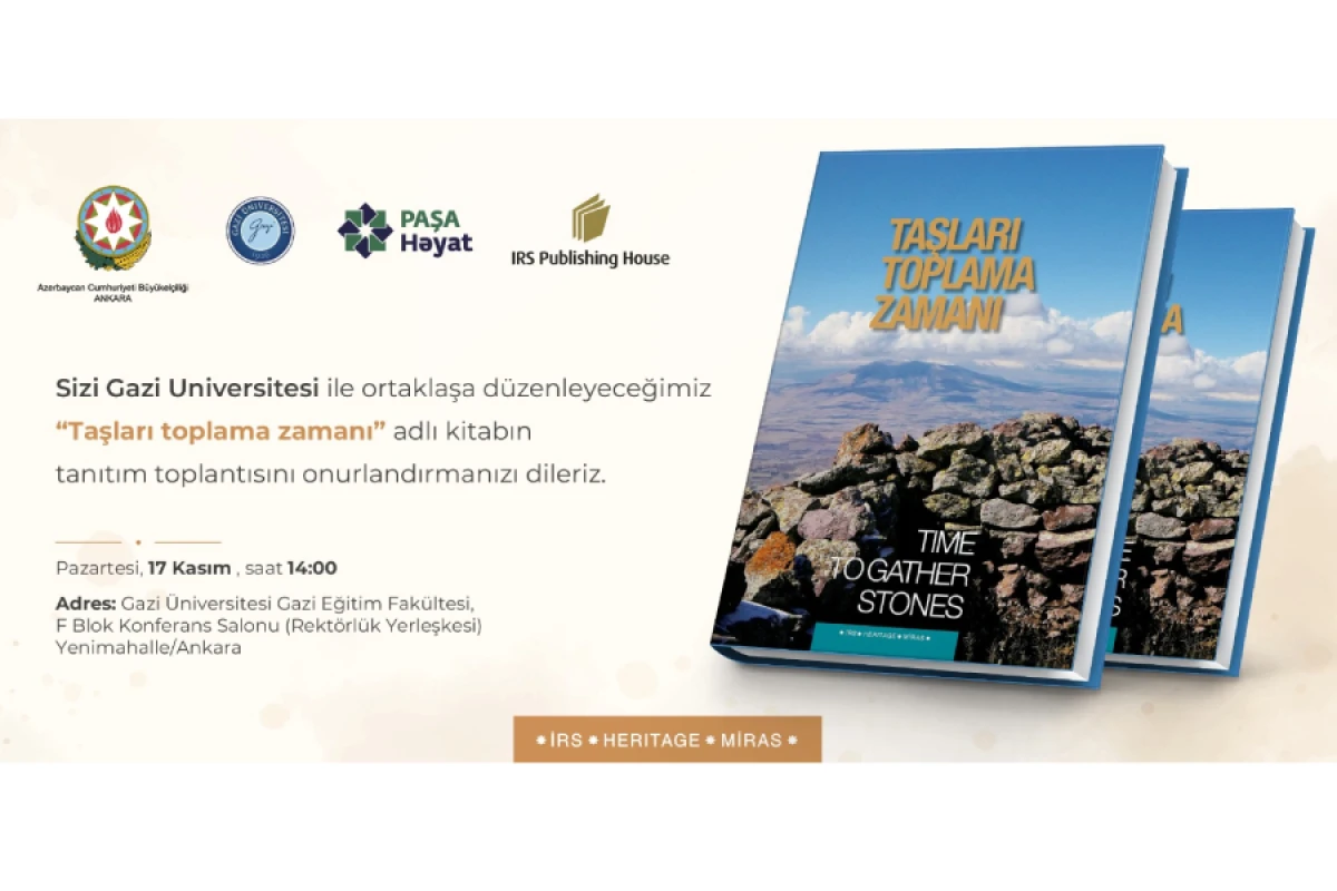 "Taşları Toplama Zamanı" nın təqdimat mərasimi baş tutdu