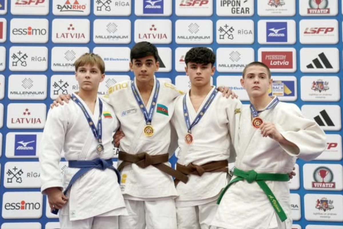 Cüdoçularımız Riqada [[4 medal qazandılar]]