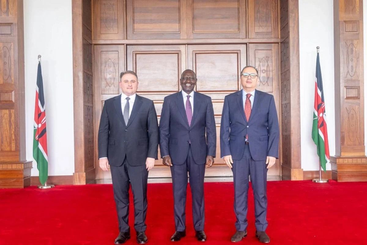 Keniya Prezidenti Azərbaycanın müdafiə sənayesi nazirini qəbul etdi