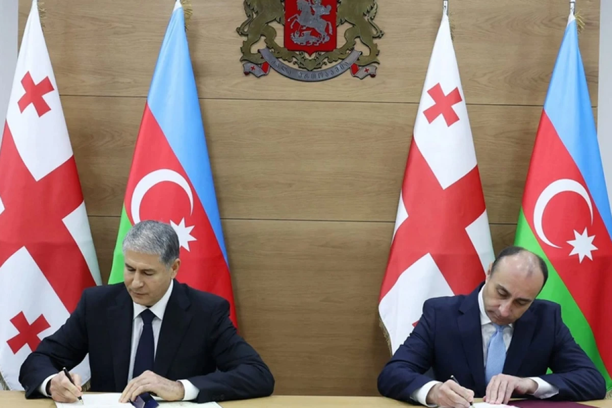 Daxili işlər naziri Gürcüstana səfər etdi, [[birgə saziş imzalandı]]