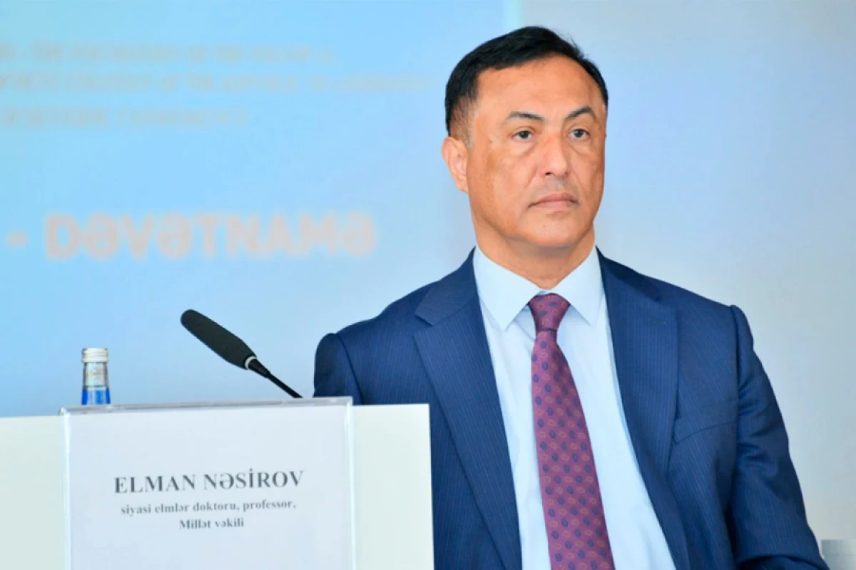 Azərbaycanı Ermənistan və Gürcüstanla müqayisə etmək doğru deyil [[- Elman Nəsirov]]