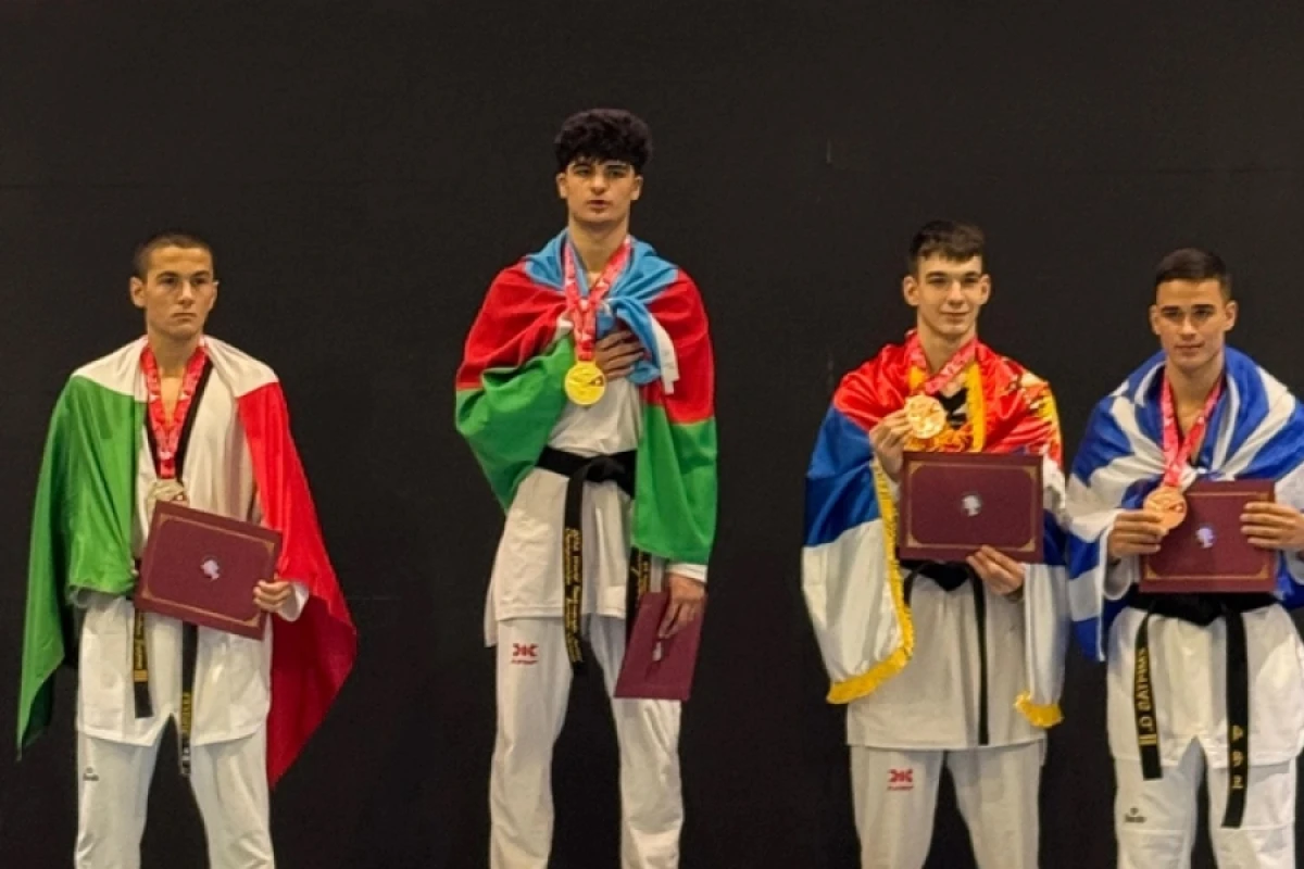 [[Taekvondoçularımız]] Avropa birinciliyində 5 medal qazandılar