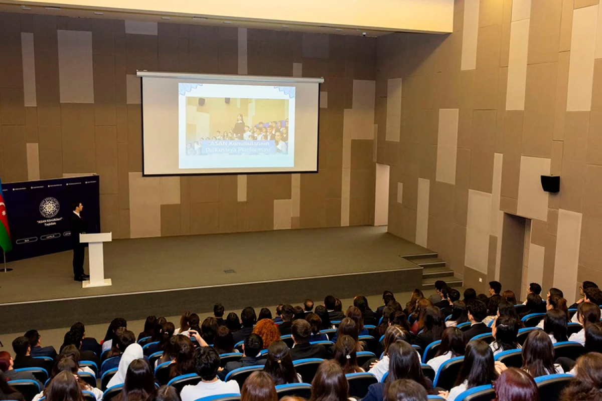 [[“ASAN Könüllüləri”]] Təşkilatına yeni sədr seçildi