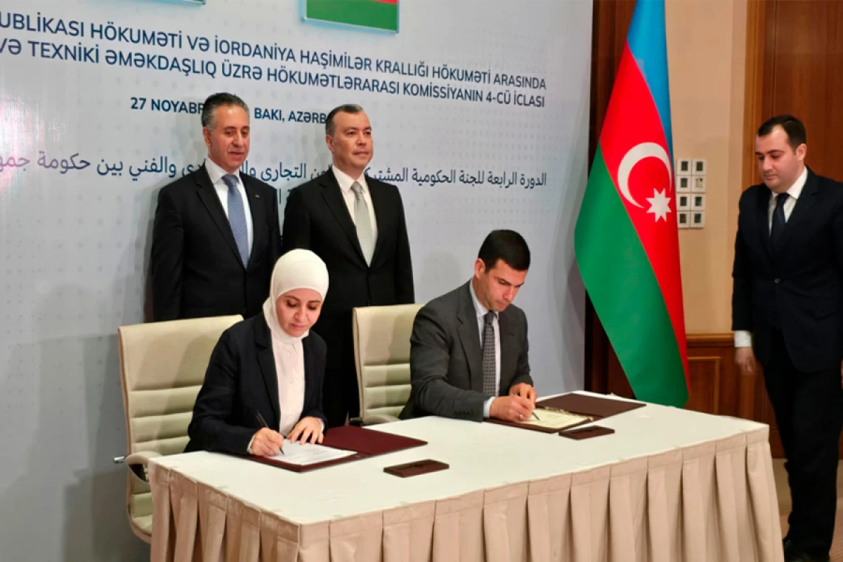 Azərbaycan–İordaniya [[sənədləri]] imzalandı