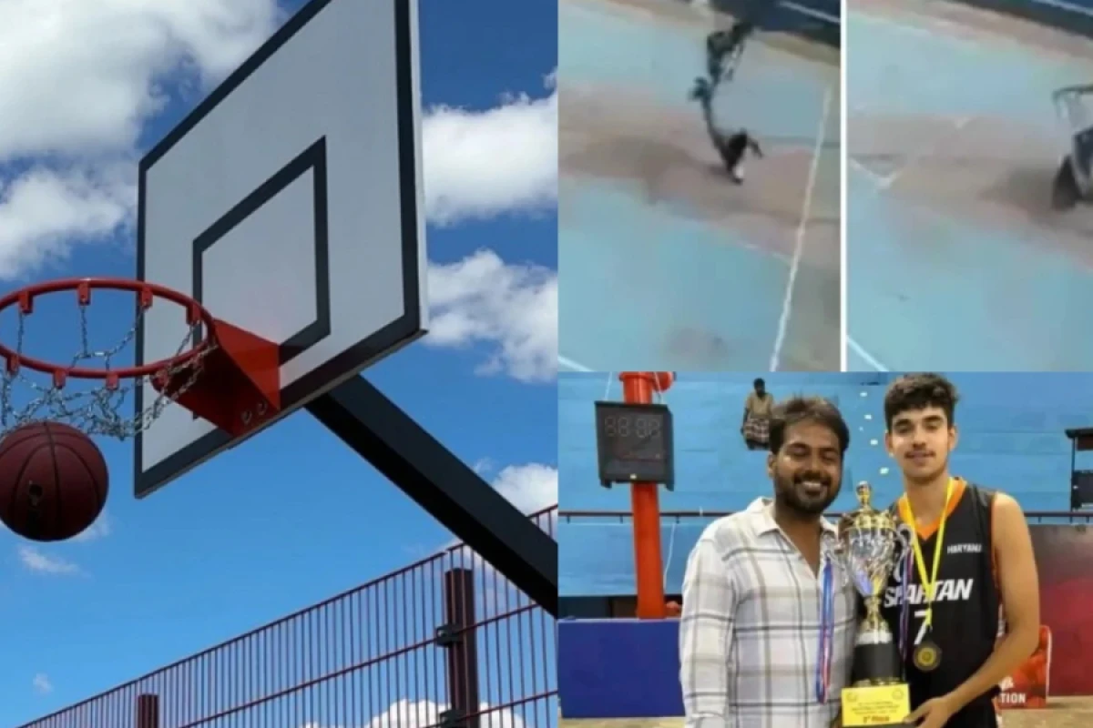 Hindistanda [[iki basketbolçu dirəyin aşması]] nəticəsində həlak oldu