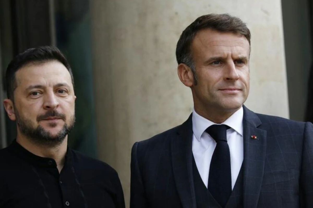 [[Zelenski Makronla]] görüşəcək