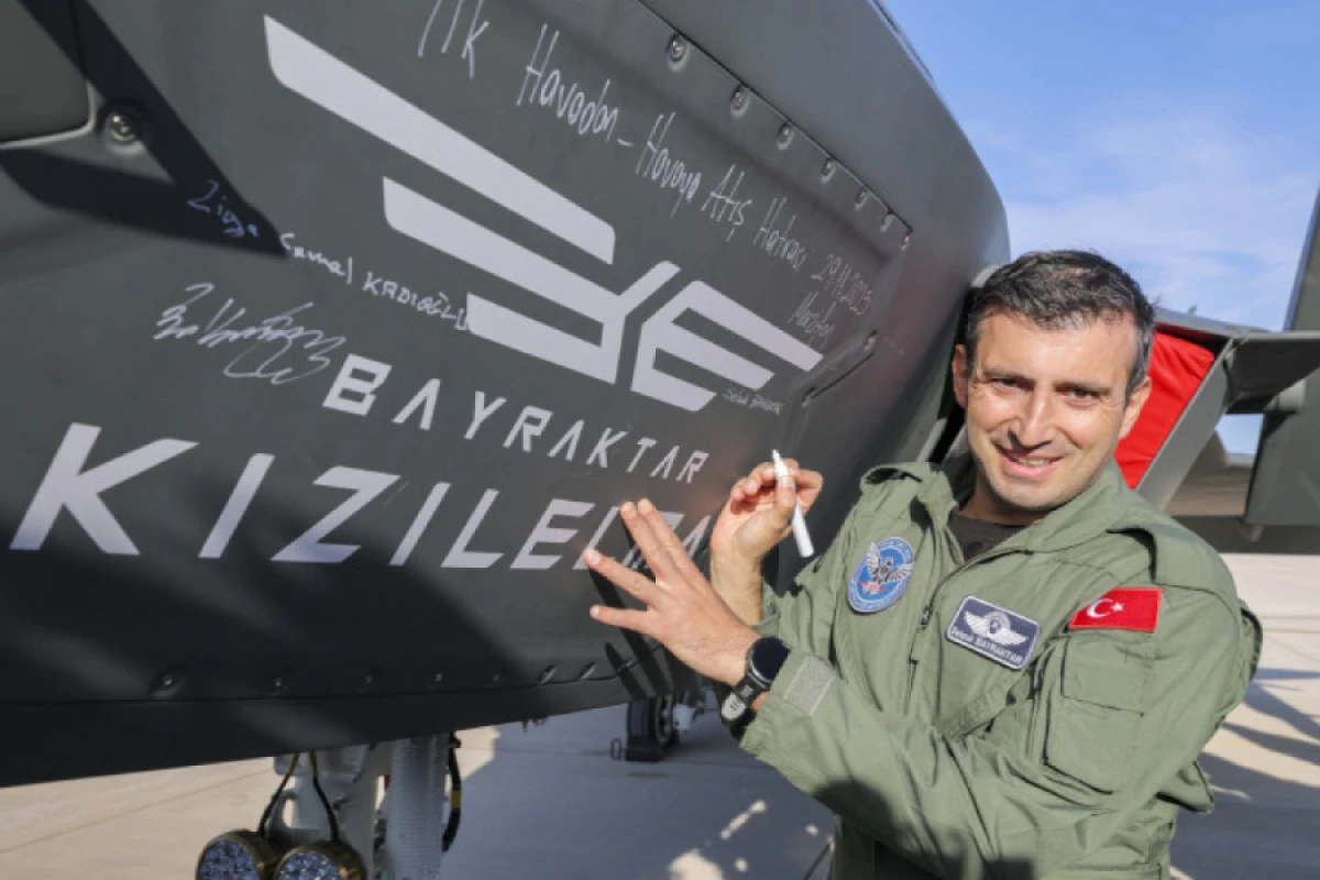 [["Bayraktar Kızılelma"]] tarixə düşdü