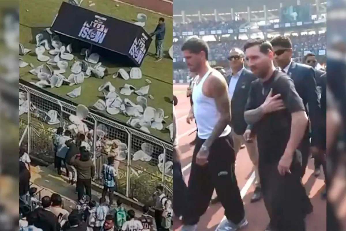 Messi sevdası [[iğtişaşla]] nəticələndi