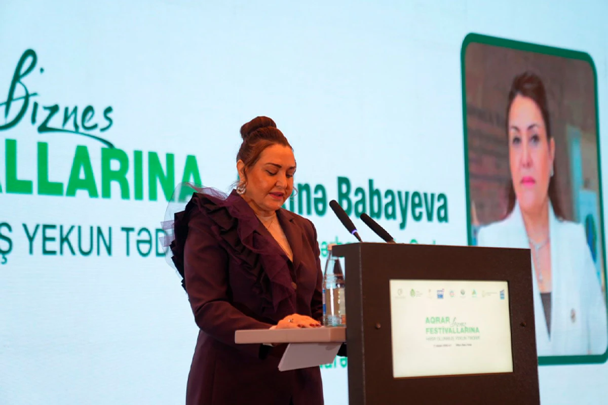 [[Səkinə Babayeva:]] “Kənd təsərrüfatı sahəsində qadınların töhfəsi əvəzsizdir”