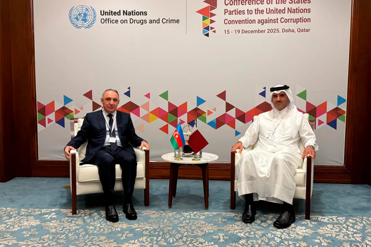 [[Baş prokuror]] xarici həmkarları ilə görüşlər keçirdi