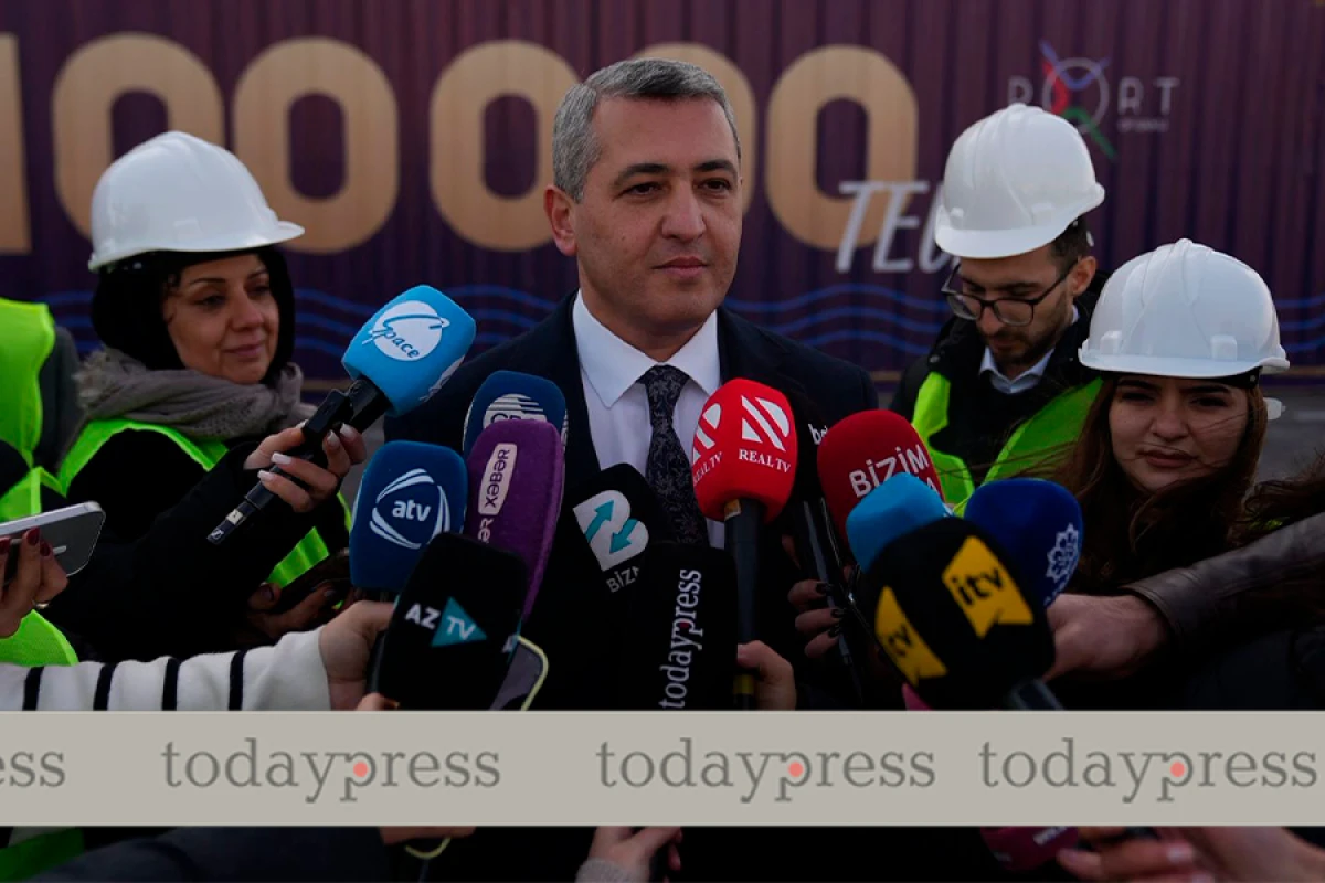 Bakı Limanında [[konteyner dövriyyəsi]] 40 faiz artıb