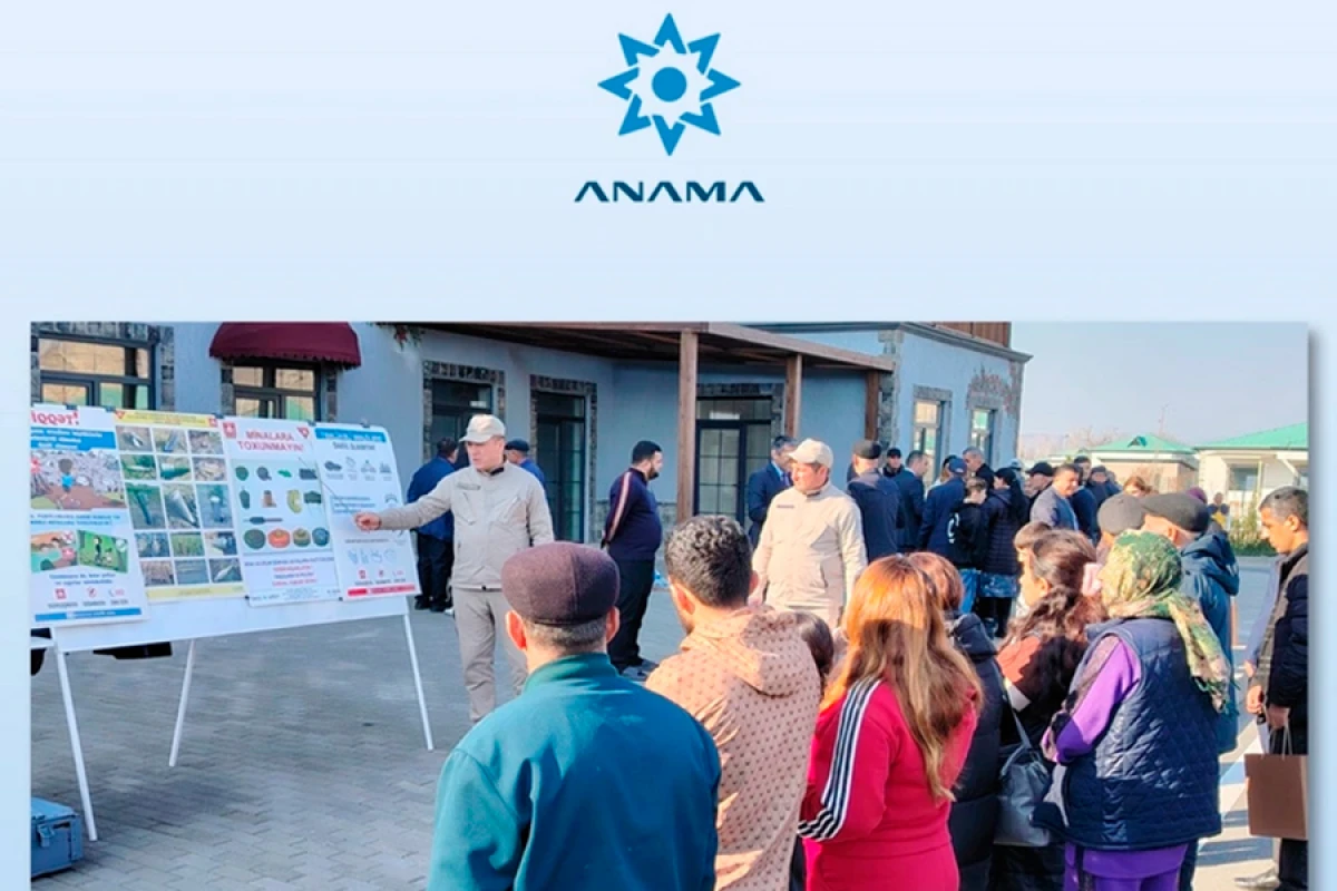 ANAMA [[Xocalıya köçən sakinlərə]] maarifləndirmə tədbiri keçdi