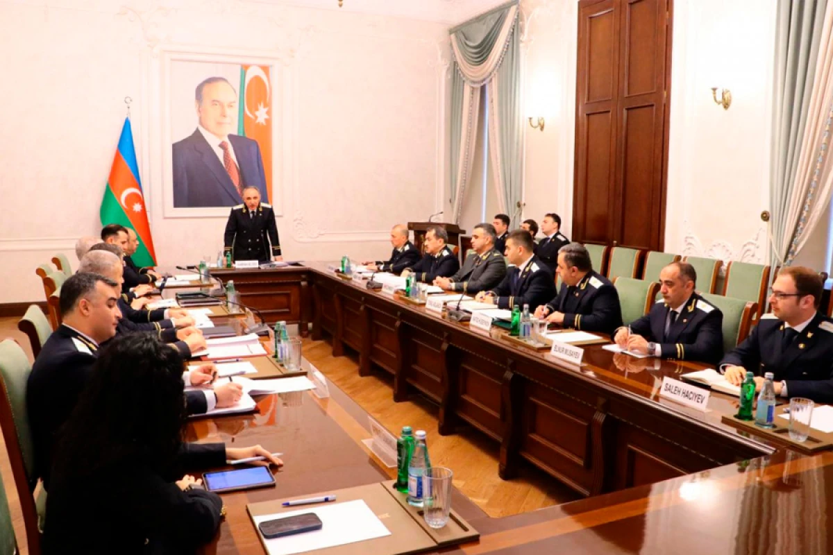 Baş Prokurorluqda [[Kollegiya iclası]] keçirildi