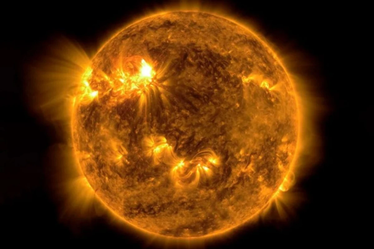 Günəşdə [[ən güclü alışma]] baş verdi