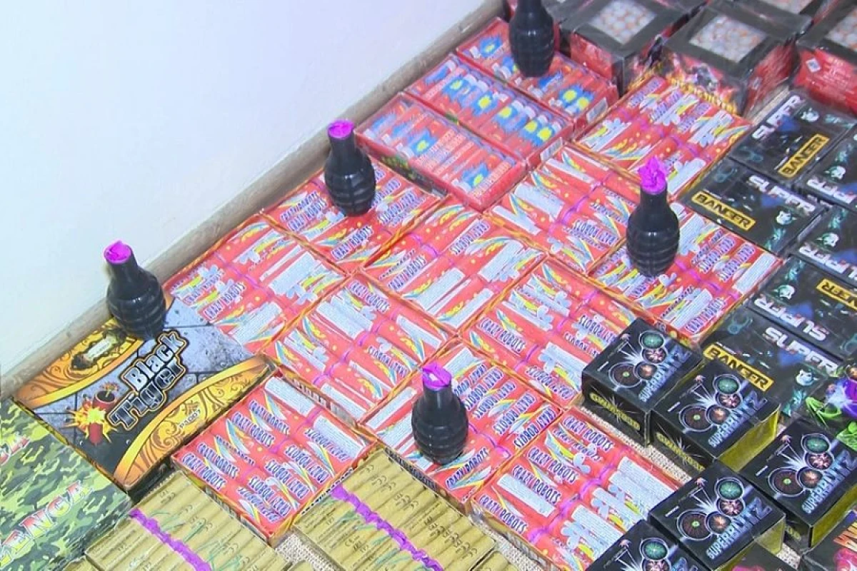 Pirotexniki vasitələr satan [[20 nəfər saxlanıldı]]