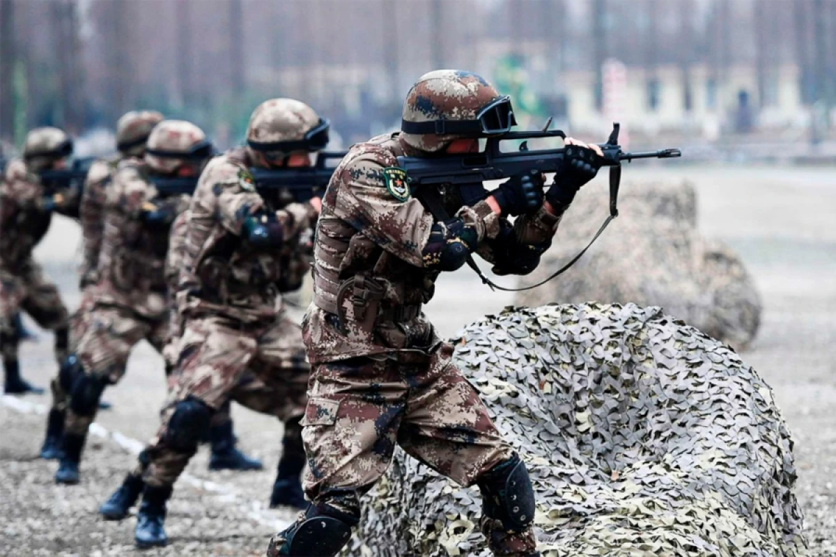 Çin ABŞ liderinin [[Tayvan ətrafında hərbi təlimlərlə bağlı]] sözlərinə cavab verdi