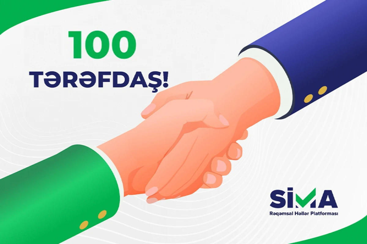 “SİMA İmza”nın [[tərəfdaş sayı]] 100-ə çatdı