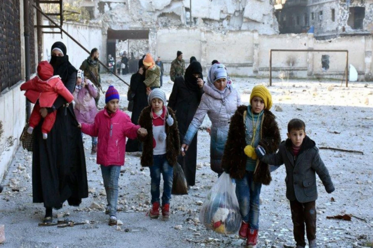 [[Əhali]] Suriyanı tərk edir