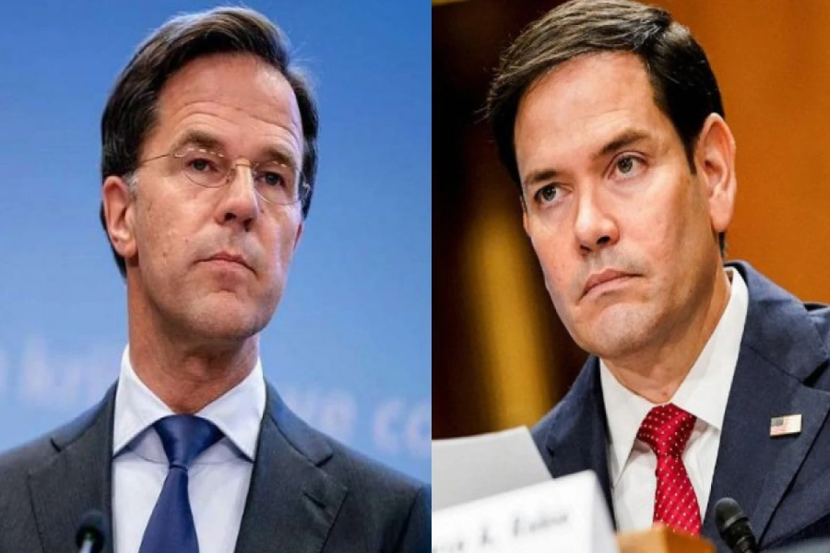 [[Rubio Rutte]] ilə Ukraynadakı böhranı müzakirə etdi