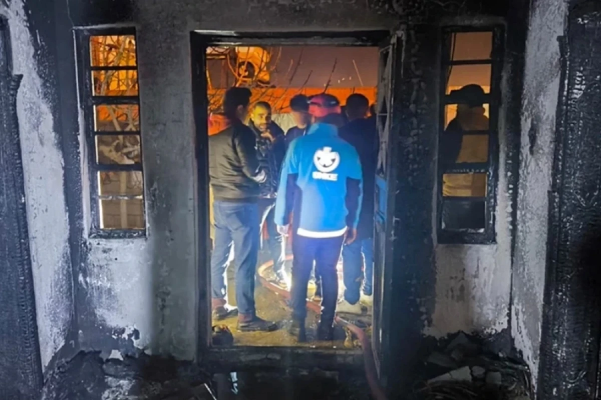 Türkiyədə evdə yanğın oldu, [[ölən və zərərçəkənlər var]]