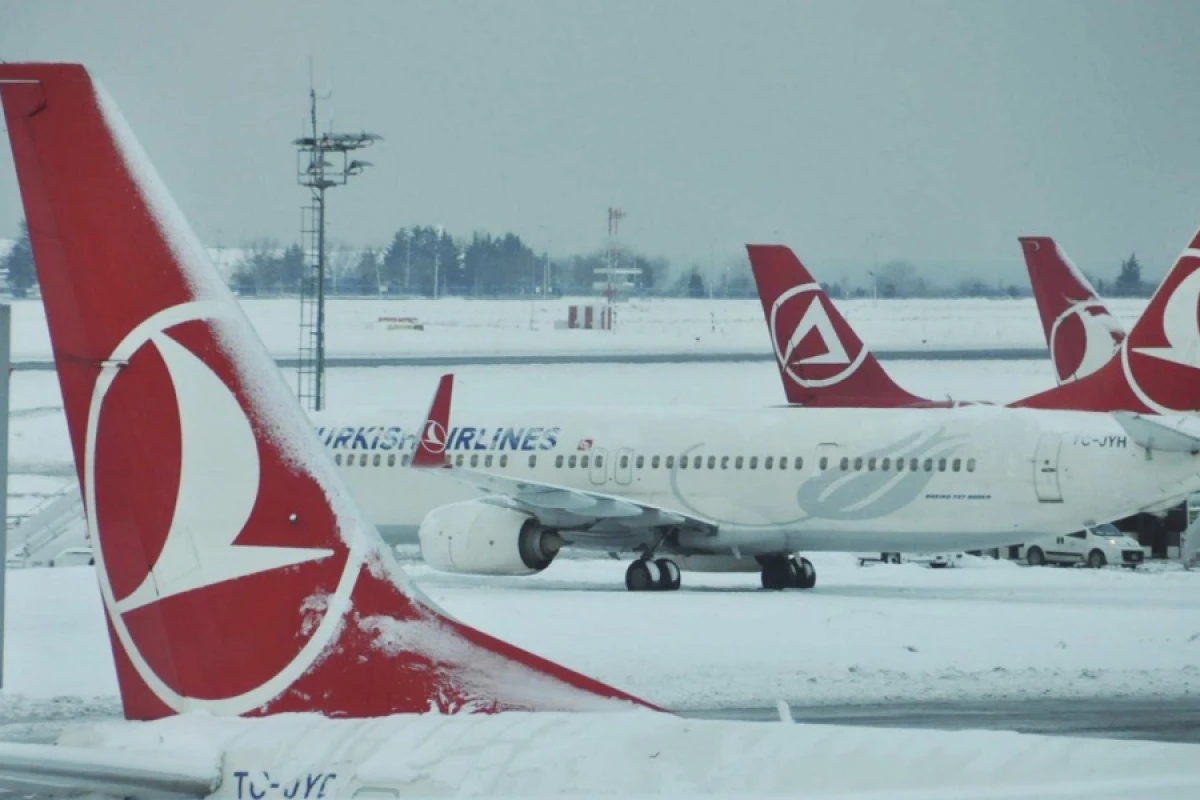 [[Türk Hava Yolları]] 54 uçuşu ləğv etdi