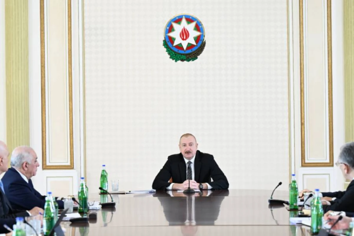 [[Azərbaycan Prezidenti:]] Yağış sularının idarə olunması üçün Bakının 30 küçəsində yeni kollektor şəbəkəsi qurulacaq