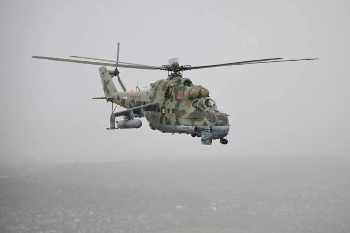 [[MWM:]] Rusiyanın hücumu nəticəsində Ukrayna Mi-24 itirdi
