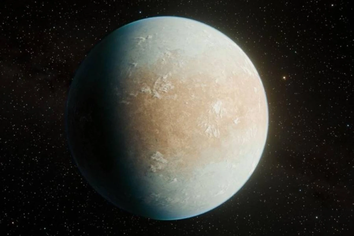 Yerə bənzər, [[lakin buzlarla örtülü]] planet tapıldı