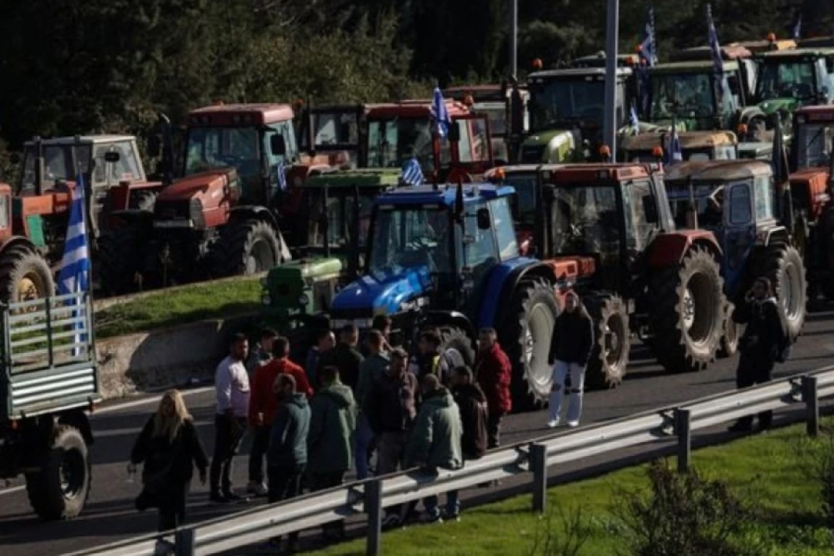 Yunanıstanda fermerlərdən [[ETİRAZ]]