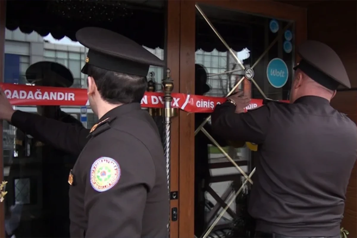 Bakıda yanğın [[təhlükəli restoranın fəaliyyəti]] dayandırıldı