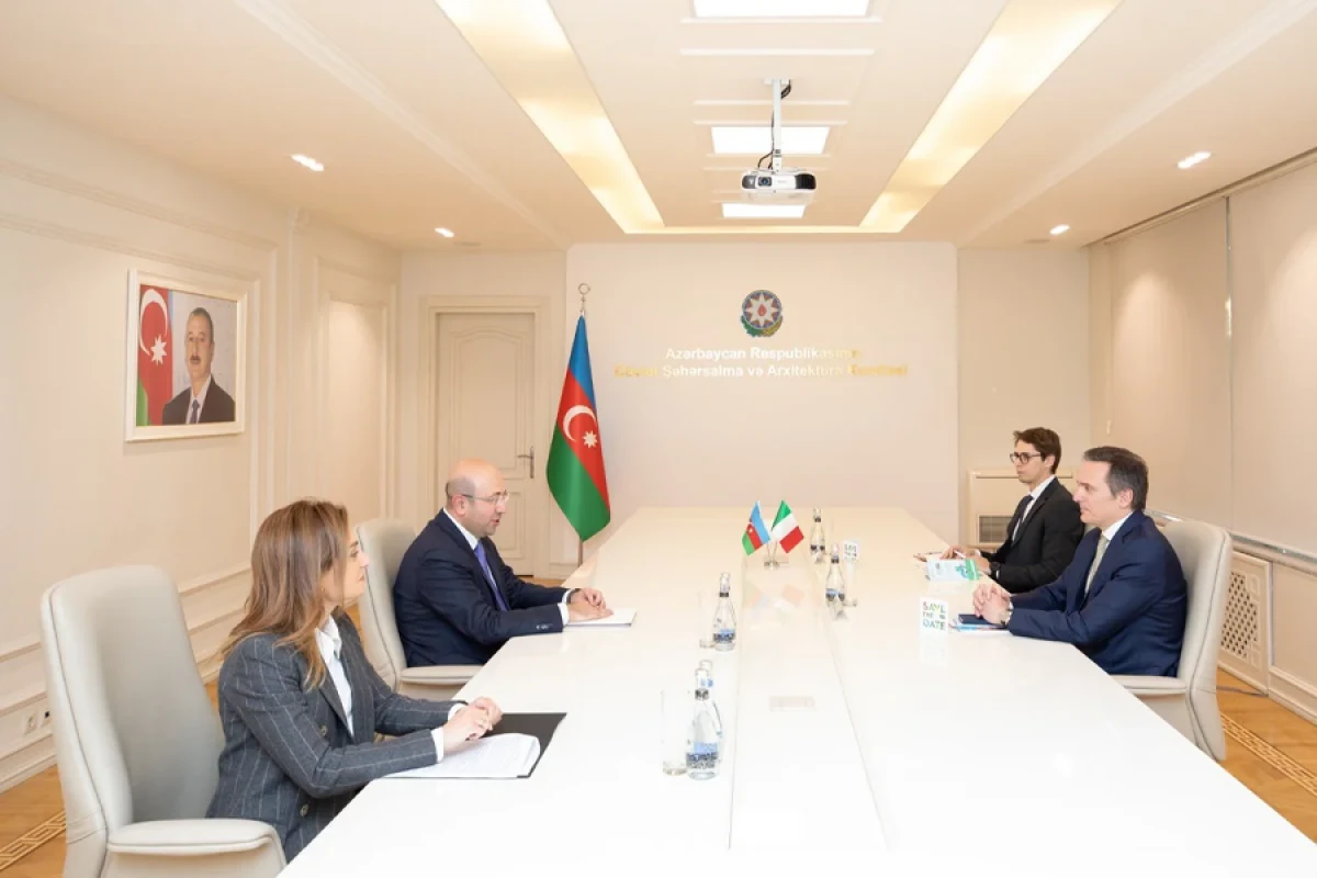 [[Anar Quliyev]] italiyalı səfirlə görüşdü