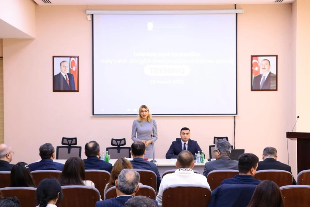 Baş Prokurorluqda [[media nümayəndələri üçün treninq]] keçirildi