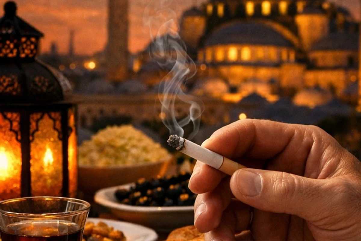 İftardan sonra siqaret çəkmək orucu batil edir? [[– AÇIQLAMA]]
