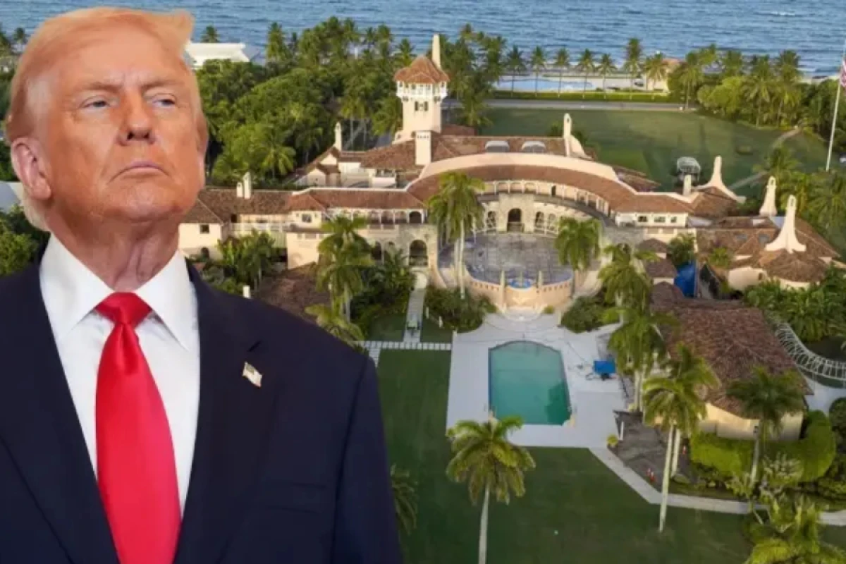 Trampın malikanəsinə girməyə cəhd edən şəxs [[güllənəndi]]