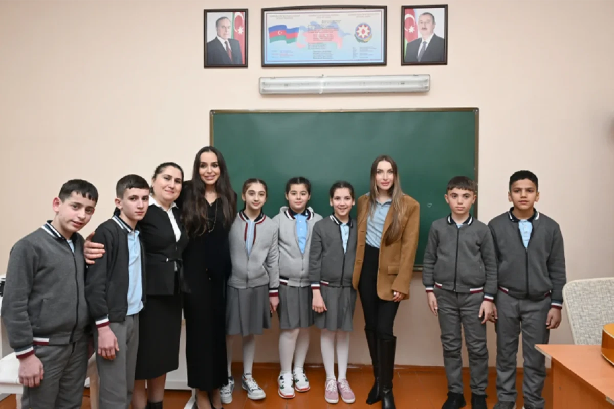 [[Leyla Əliyeva və Alena Əliyeva]] Qubaya səfər etdilər