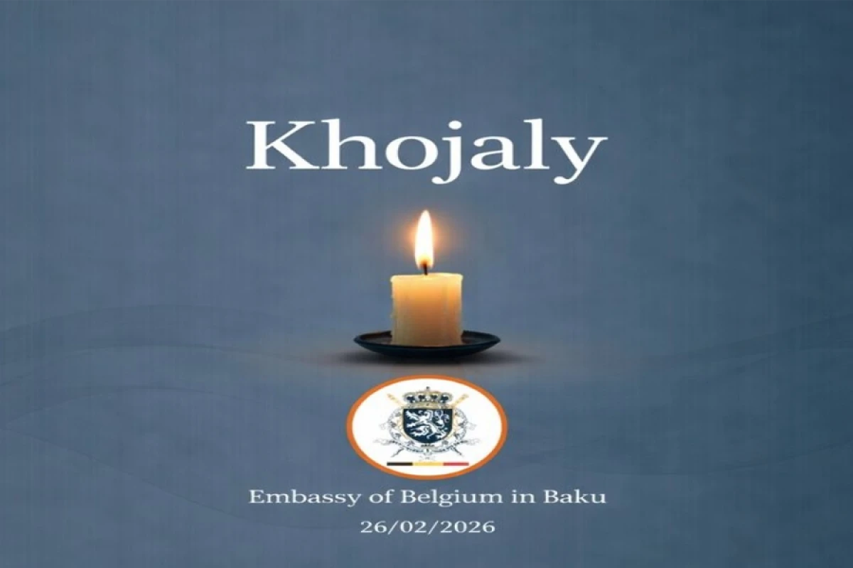 Belçika səfirliyi [[Xocalı soyqırımının ildönümü ilə bağlı]] başsağlığı verdi