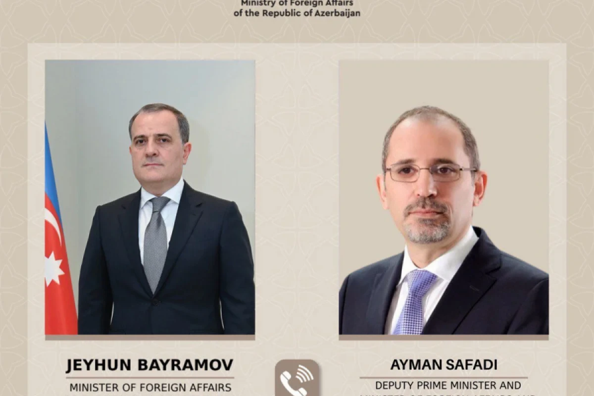 [[Ceyhun Bayramov]] iordaniyalı həmkarı ilə Yaxın Şərqdəki mövcud vəziyyəti müzakirə etdi