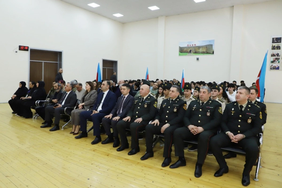 Səfərbərlik Xidməti [[Gəncədə gənclər üçün]] tədbir keçirdi