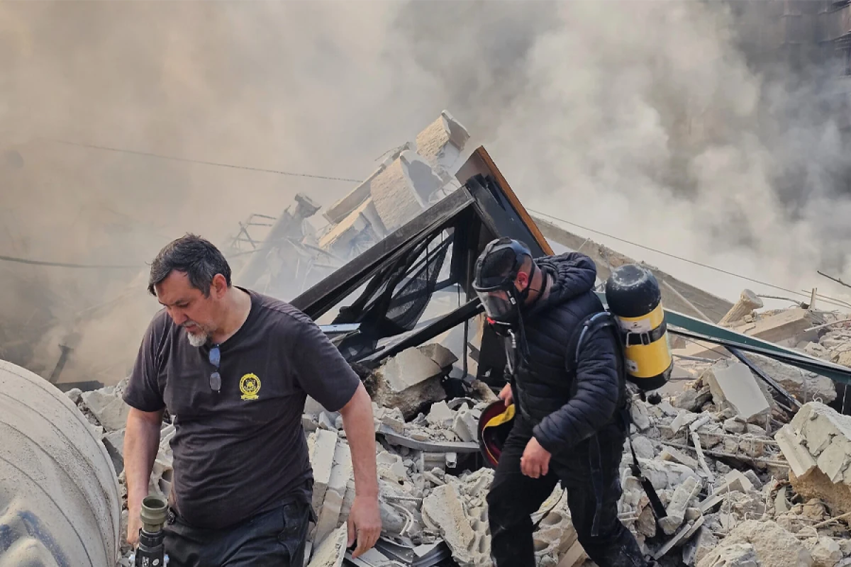 Livanda  yaşayış binasına hava zərbəsi: [[6 nəfər öldü]]