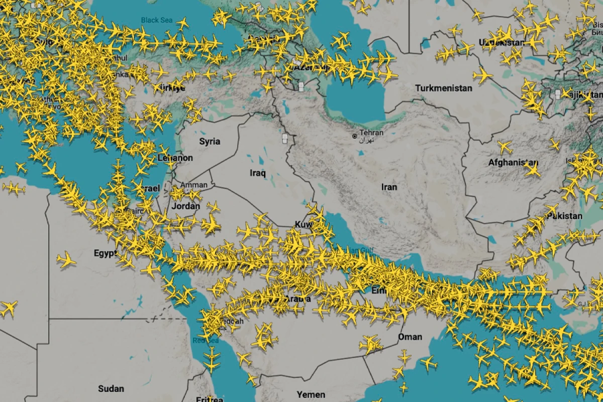 İraqın hava məkanı [[üç gün daha bağlı]] qalacaq
