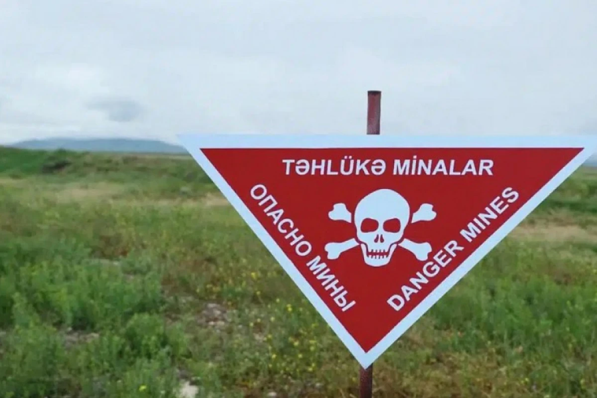 Ağdam sakini [[minaya düşərək öldü]]