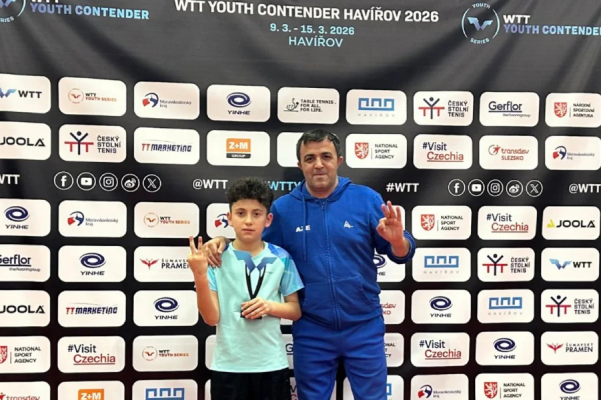[[Stolüstü tennisçimiz]] beynəlxalq yarışda medal qazandı