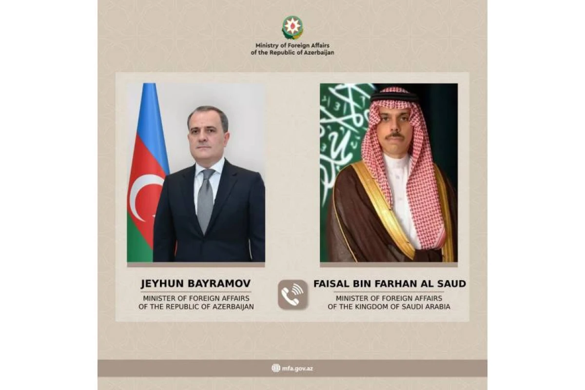 Azərbaycan və Səudiyyə Ərəbistanının XİN başçıları arasında [[telefon danışığı baş tutdu]]