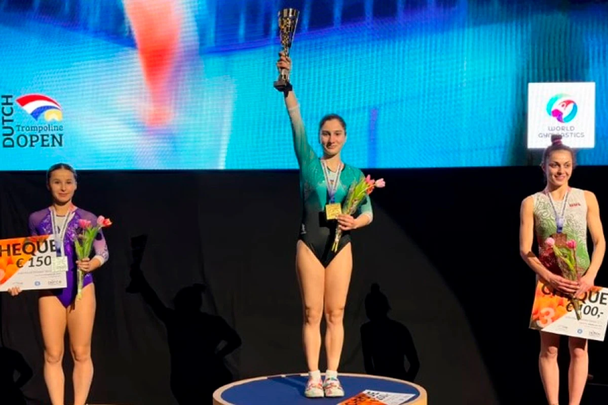 Gimnastlarımız Alkmaardakı turnirdə bir neçə medal qazandı