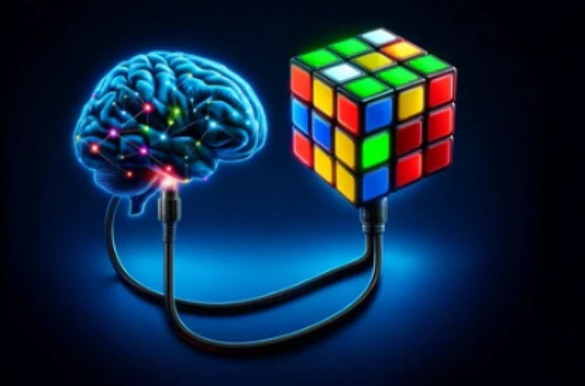Rubik kubunu sürətlə həll edənlərin beyni [[fərqli işləyir]]