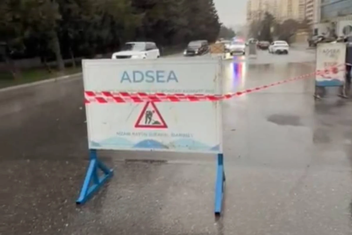 [[İntensiv yağışlarla əlaqədar]] ADSEA gücləndirilmiş iş rejimində çalışır