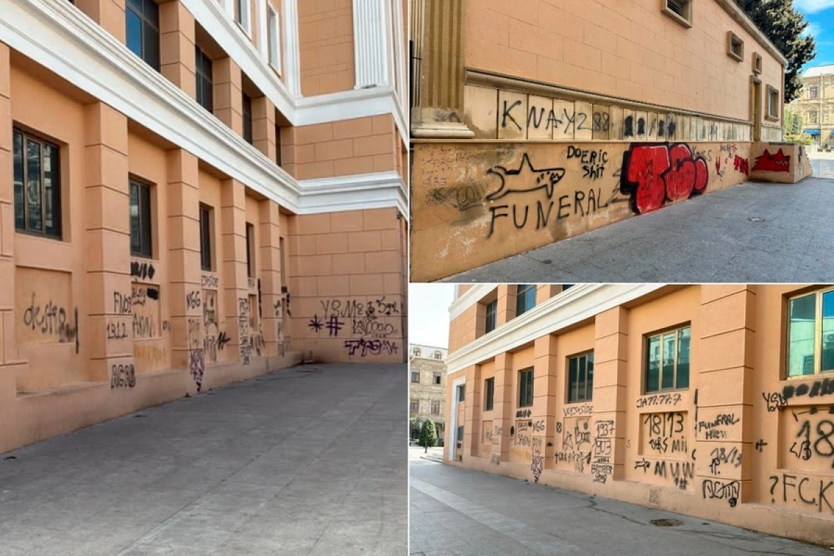 Nizami Kino Mərkəzinin [[divarlarına qraffiti çəkən şəxslərin kimliyi]] məlum oldu