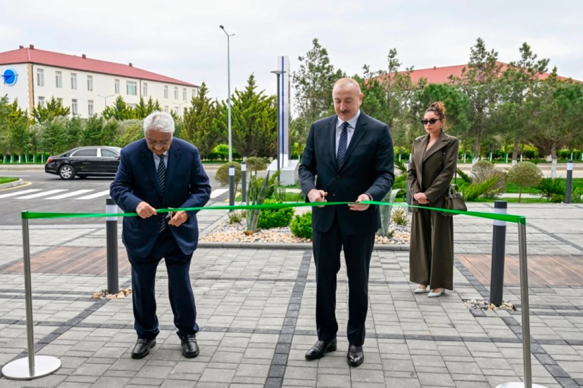 [[Prezident]] Milli Aviasiya Akademiyasında Beynəlxalq Təlim Mərkəzinin açılışında iştirak etdi