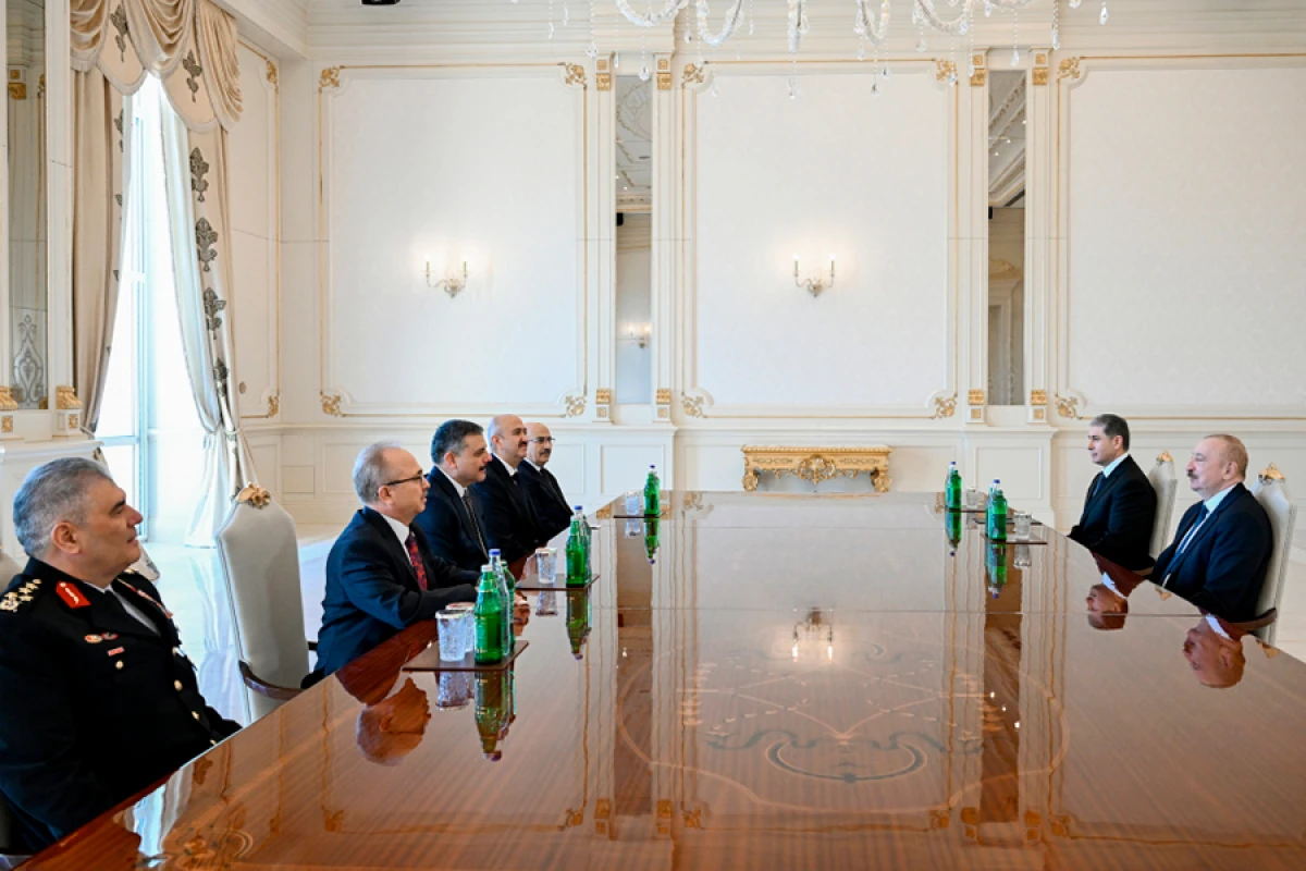 [[Prezident İlham Əliyev]] Türkiyənin daxili işlər nazirini qəbul etdi